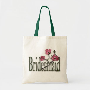 Bolsa Tote Casamento de Bridesmaid/ Dogwood