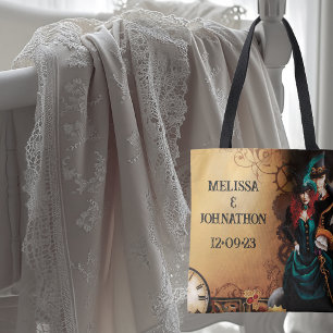 Bolsa Tote Casamento de Elegância Vitoriano Steampunk