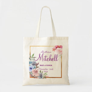 Bolsa Tote Casamento de madrinha de casamento personalizado e