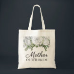 Bolsa Tote Casamento Floral Branco Elegante Mãe de Noiva<br><div class="desc">Bela e elegante mãe floral branca da bolsa de tote noiva. Entre em contato conosco para obter ajuda sobre a personalização ou produtos correspondentes.</div>