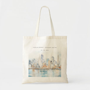 Bolsa Tote Casamento Paisagem Aquarela São Francisco
