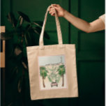 Bolsa Tote Casamento por Aquarela de Los Angeles<br><div class="desc">Carregar pedaço do seu casamento em Los Angeles com esta linda bolsa de tote de casamento de aquarela! Apresentando uma delicada ilustração pintada à mão da icônica placa de Hollywood, reimaginada para dizer 'Recem casados', e um carro de fuga romântico com o casal feliz dirigindo-se para o pôr do sol....</div>
