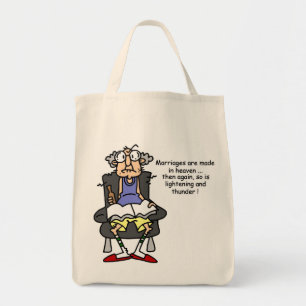 Bolsa Tote Casamento, Relâmpago, Humor Trovão