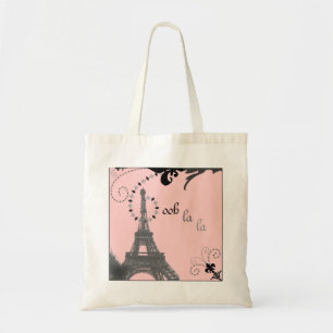 Bolsa Tote Casamento romântico de Paris da torre Eiffel do