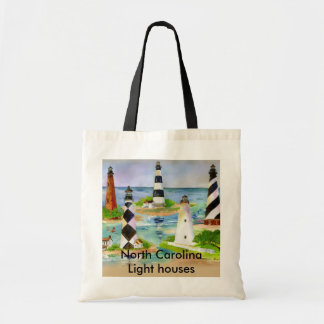 Bolsa Tote Casas claras de North Carolina