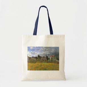 Bolsa Tote Casas na Argentina por Claude Monet, Vintage Art
