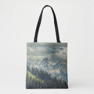 Bolsa Tote Cascata do Norte: Pico de Montanha Majestosa.