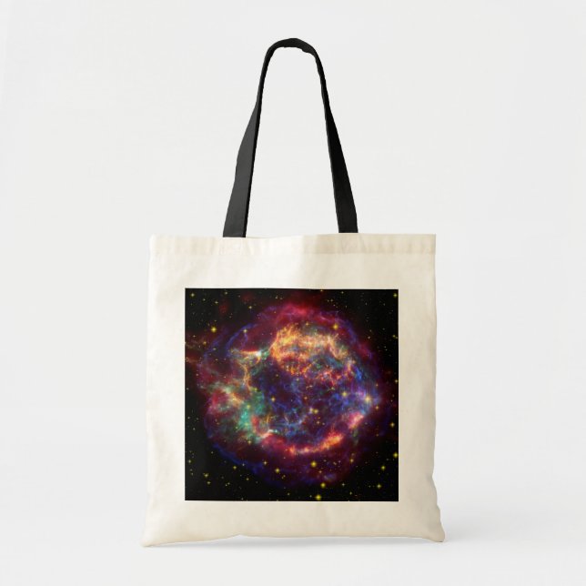 Bolsa Tote Cassiopeia Galaxy Supernova remanescente (Frente)