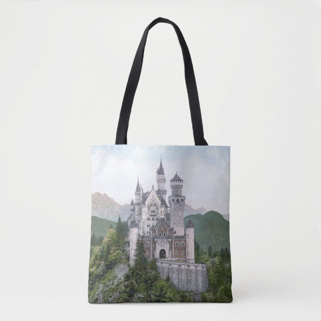 Bolsa Tote Castelo alemão Fairytale (Frente)