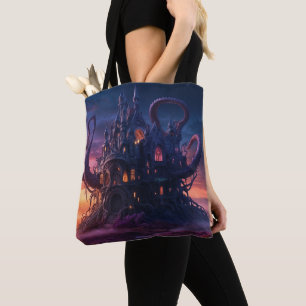 Bolsa Tote Castelo Cósmico de Éons Muito Passados