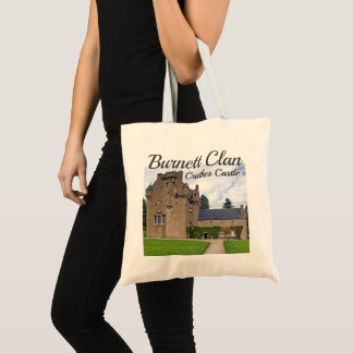 Bolsa Tote Castelo de Crathes de Burnett Clan escocês