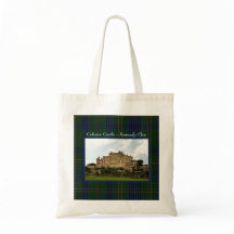 Castelo de Culzean e Tartan, do Kennedy Clan escoc