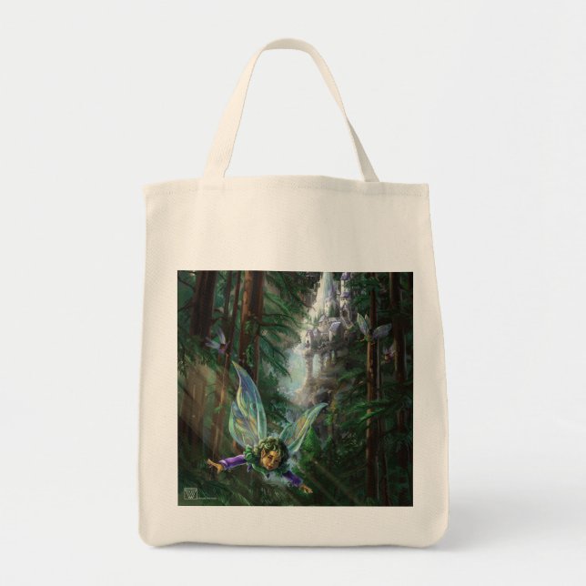 Bolsa Tote Castelo de Fadas Fantasia (Frente)