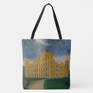 Bolsa Tote Castelo de Highclere - abadia de Downton