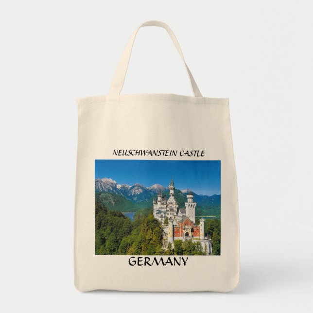 BOLSA TOTE CASTELO DE NEUSCHWANSTEIN, ALEMANHA (Frente)