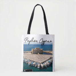 Bolsa Tote Castelo de Paphos e Assinatura