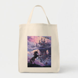 Bolsa Tote Castelo de Unicorn