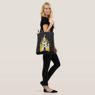 Bolsa Tote Castelo de Watercolor
