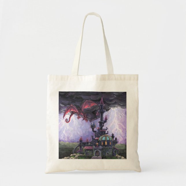 Bolsa Tote Castelo do Dragão (Frente)