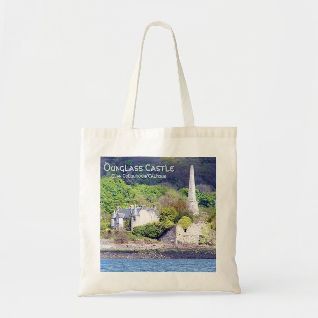 Bolsa Tote Castelo Dunglass - Clan Colquhoun/Calhoun (Frente)