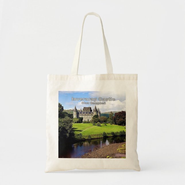 Bolsa Tote Castelo Inveraray da Escócia de Campbell Clan (Frente)