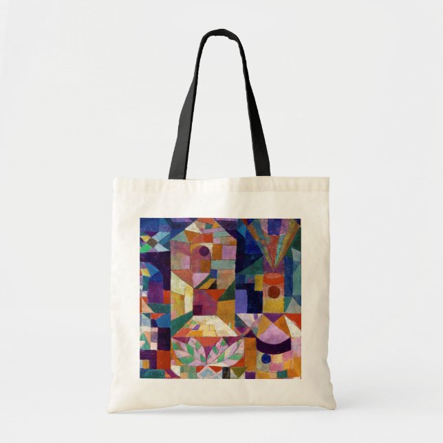 Bolsa Tote Castle Garden, Paul Klee (Frente)
