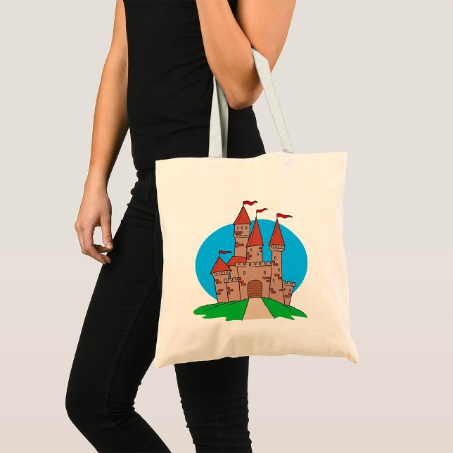 Bolsa Tote Castle On A Hill Red Flags Tote Bag (Criador carregado)