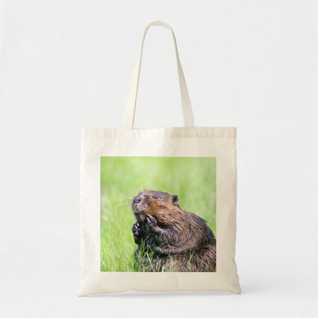 Bolsa Tote Castor Molhado (Frente)