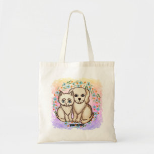 Bolsa Tote Cat ama cão