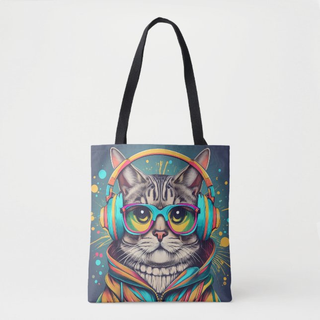 Bolsa Tote -Cat bag for shopping (Frente)