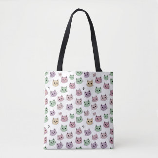 Bolsa Tote Cat Face Collection