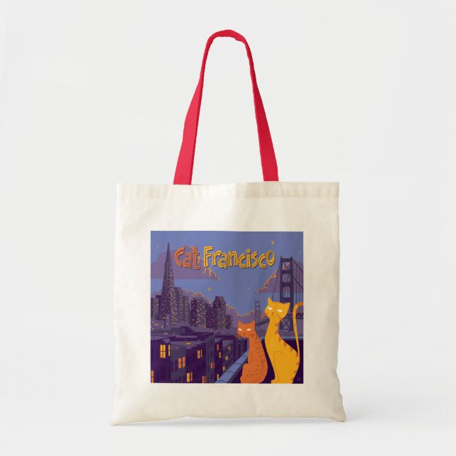 Bolsa Tote Cat Francisco (Frente)