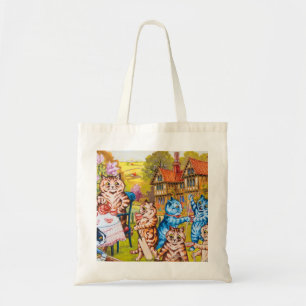 Bolsa Tote Cat Garden Party