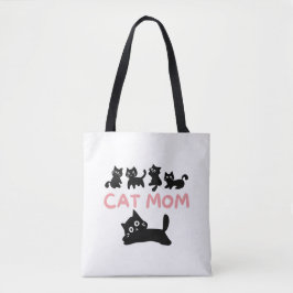 Bolsa Tote Cat Mãe