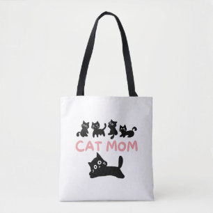 Bolsa Tote Cat Mãe