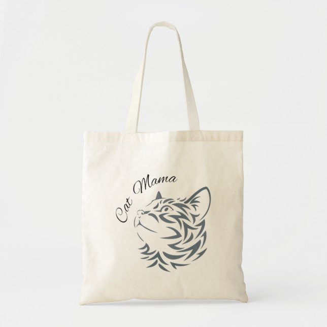 Bolsa Tote Cat Mama (Frente)