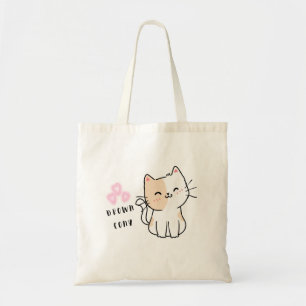 Bolsa Tote Cat Pinky Design Tote Bags