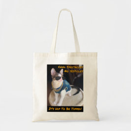 Bolsa Tote CAT RESCUE TNR "É Hip To Be Tipped"