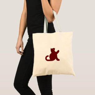Bolsa Tote Cat Says Hello