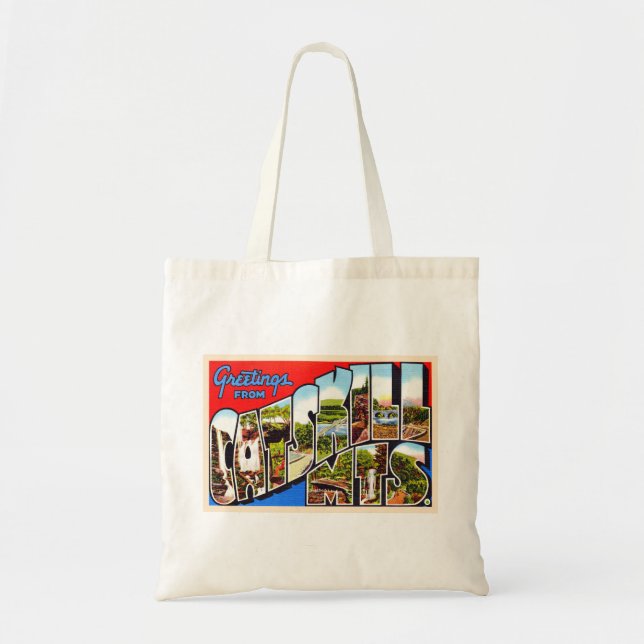 Bolsa Tote Catability Mounts New York Large Letter Postcard (Frente)