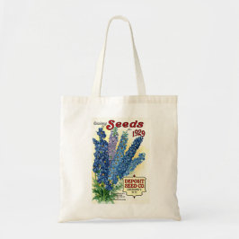 Bolsa Tote Catálogo de Sementes da Flor da Vintage 1929 Tote