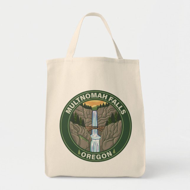 Bolsa Tote Cataratas Multnomah Oregon (Frente)