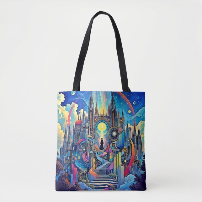 Bolsa Tote Catedral Celestial (Frente)