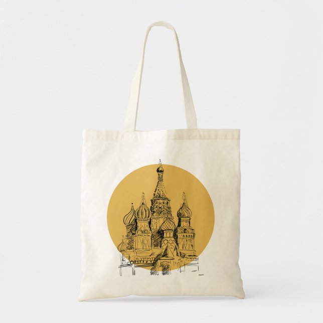 Bolsa Tote Catedral de Moscou Tote Bag (Frente)