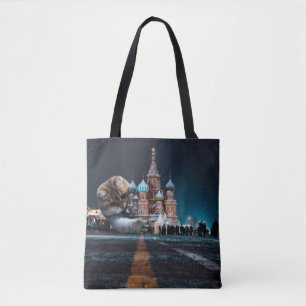 Bolsa Tote Catedral de Santo Basil e Hosico