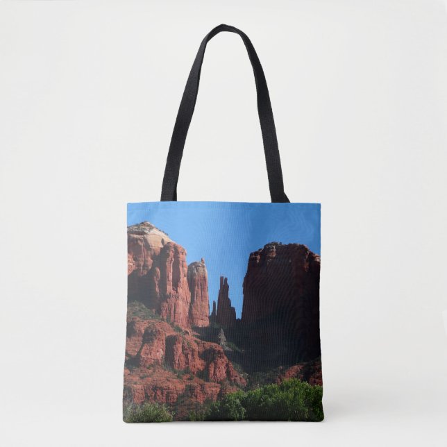 Bolsa Tote Catedral Rock em Sedona Monumento de Arizona (Frente)