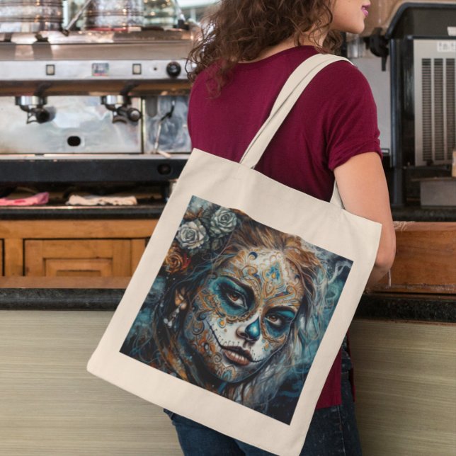 Bolsa Tote Catrina Azul (Criador carregado)