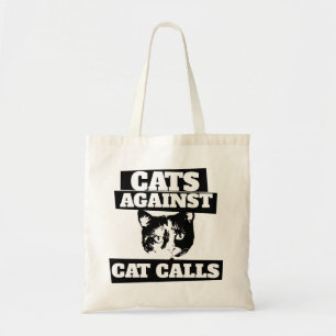 Bolsa Tote Cats against cat calls