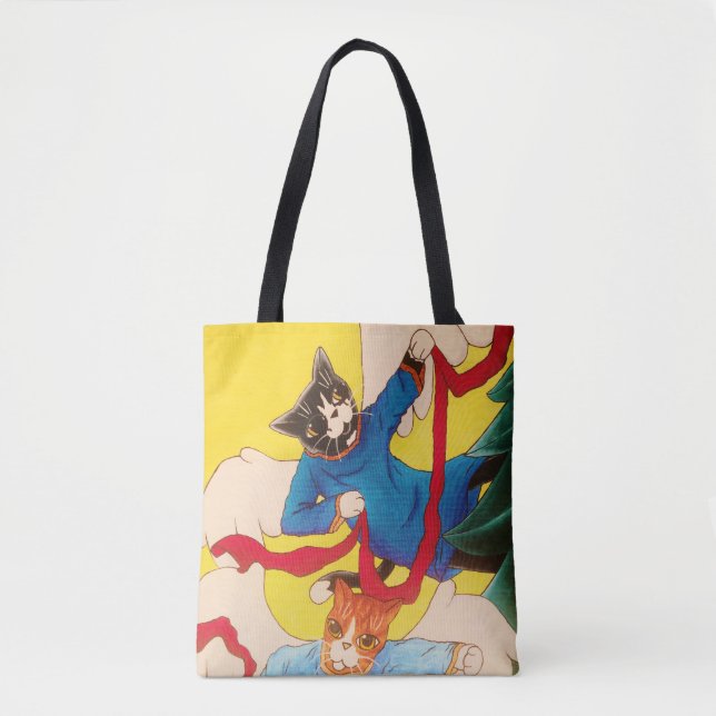 Bolsa Tote Cats de Cherub (Frente)