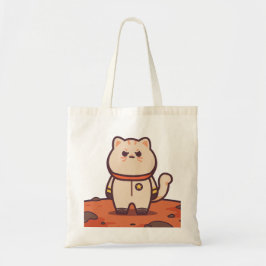 Bolsa Tote Catventure Cósmica: Saco de Tota de Gato Astronaut